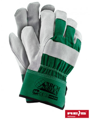Protective gloves rbcmgreen zjs green-light gray Reis