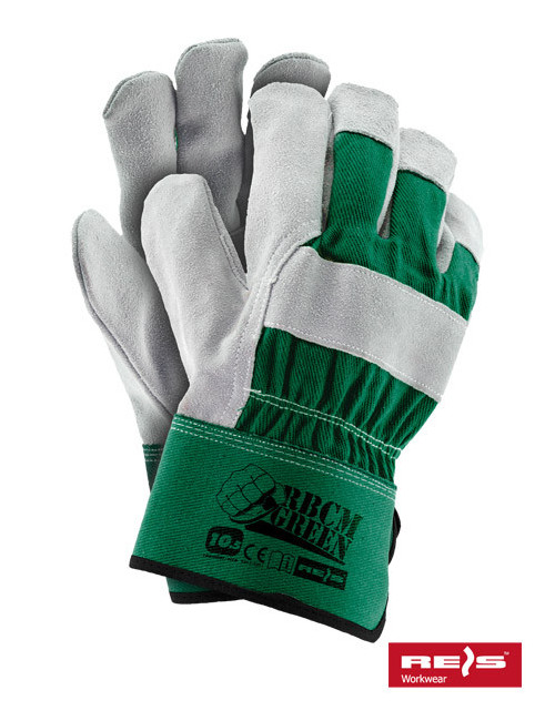 Protective gloves rbcmgreen zjs green-light gray Reis