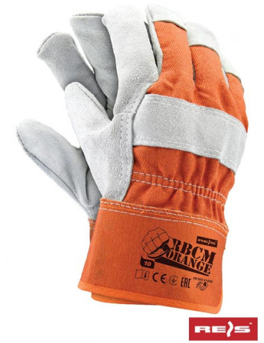 Protective gloves rbcmorange pjs orange-light gray Reis