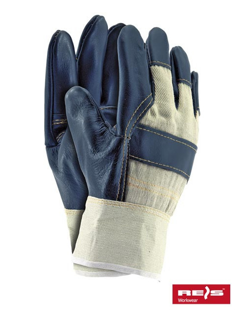 Protective gloves rl beck beige-dark colour Reis