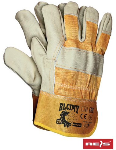 Protective gloves rlcjmy yjk yellow-light color Reis
