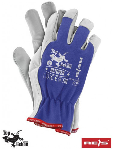 Protective gloves rltoper nw blue/white Reis