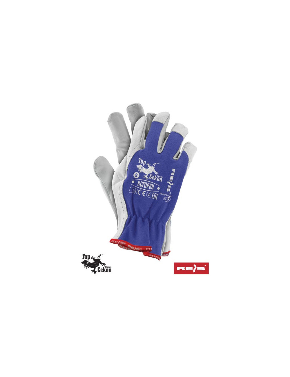 Protective gloves rltoper nw blue/white Reis