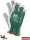 Protective gloves rltoper zw green-white Reis