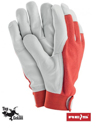 Protective gloves rltoper-revel cw red-white Reis