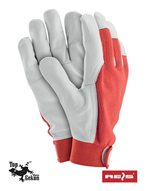 Protective gloves rltoper-revel cw red-white Reis