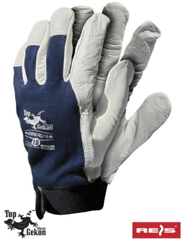 Protective gloves rltoper-velcro gw navy-white Reis