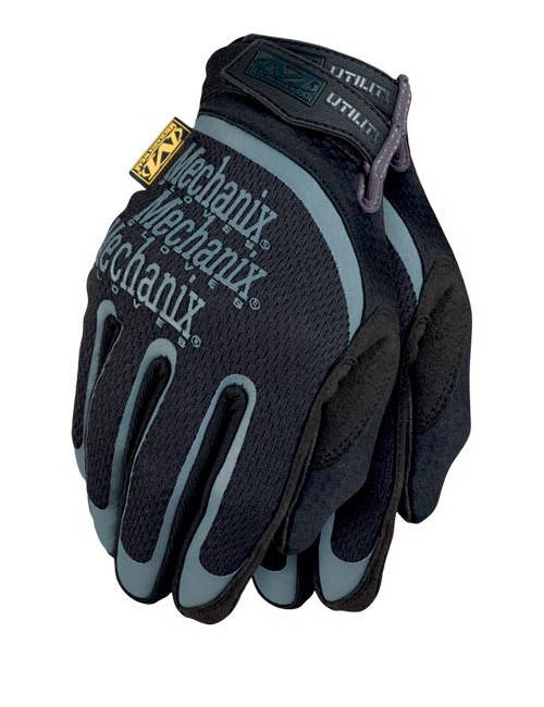 rm-utility bs Schutzhandschuhe schwarz und grau Mechanix