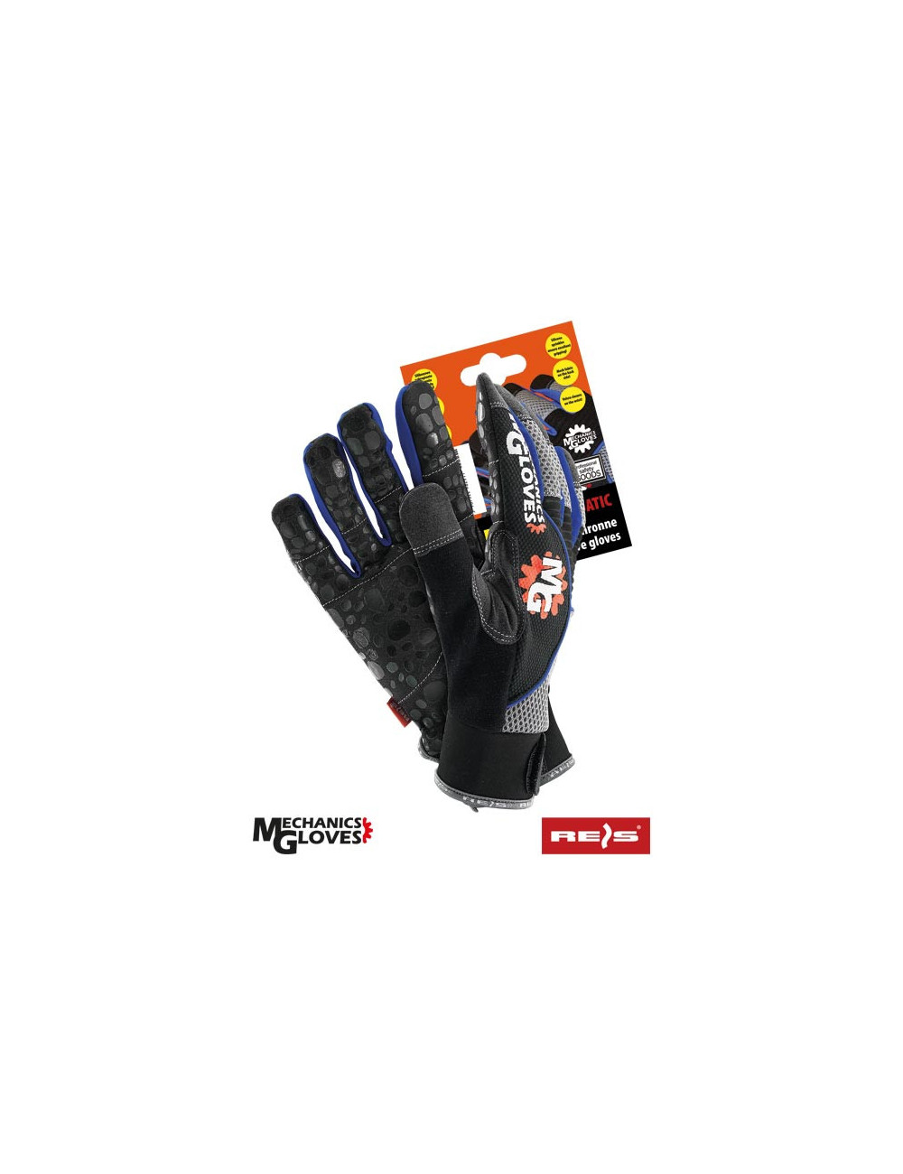 Protective gloves rmc-aquatic bsn black-grey-blue Reis