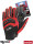 RMC-Impact CB Schutzhandschuhe rot-schwarz Reis