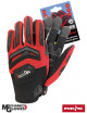2Protective gloves rmc-impact cb red-black Reis