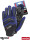 RMC-Impact nb Schutzhandschuhe blau-schwarz Reis