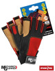 Protective gloves rmc-libra bcy black-red-yellow Reis