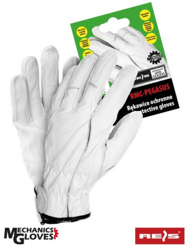 Protective gloves rmc-pegasus in white Reis