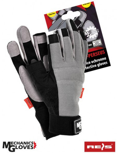 Protective gloves rmc-perseus sb gray-black Reis