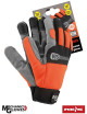 Protective gloves in amara combined with fabric, spandex and neoprene