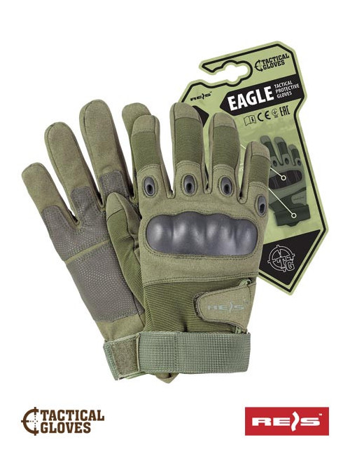Tactical protective gloves rtc-eagle with green Reis