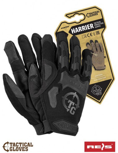 Tactical protective gloves rtc-harrier b black Reis