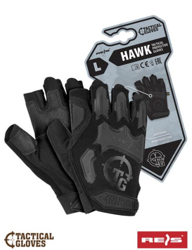 Tactical protective gloves rtc-hawk b black Reis
