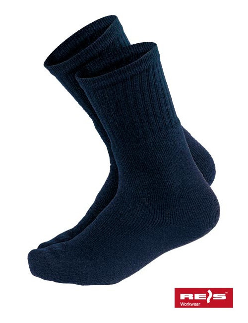 Bst-outer g Socken marineblau Reis
