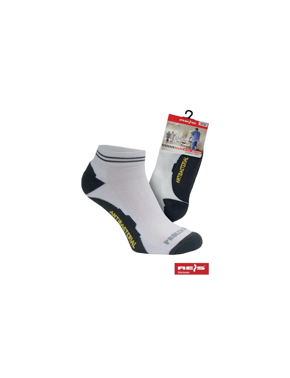 Socks bstpq-xactivem ws white-grey Reis