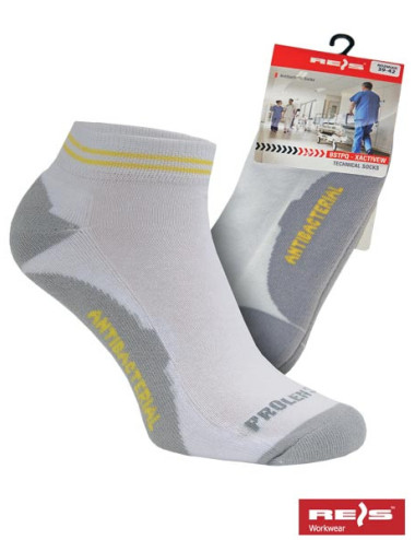 Bstpq-xactivew Socken ws weiß und grau Reis