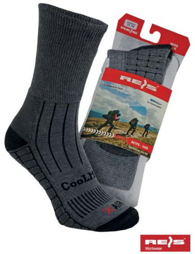 Socks bstpq-xair s grey/steel Reis