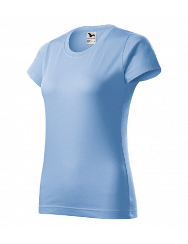 Basic Damen T-Shirt 134 hellblau Adler Malfini