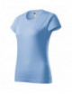 Basic Damen T-Shirt 134 hellblau Adler Malfini