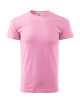 Adler MALFINI Men`s T-shirt Basic 129 pink workwear with embroidery