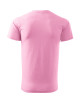 Adler MALFINI Men`s T-shirt Basic 129 pink workwear with embroidery