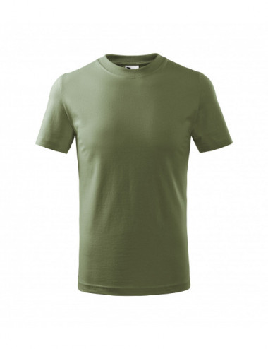 Kinder-Basic-T-Shirt 138 Khaki Adler Malfini
