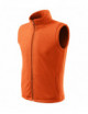 2Unisex fleece vest next 518 orange Adler Rimeck