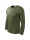 Adler Malfini Herren Langarm-Fit-T-Shirt 119 Khaki