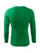 Adler MALFINI Koszulka męska Fit-T Long Sleeve 119 zieleń trawy haft