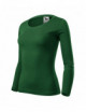 Women`s t-shirt fit-t ls 169 bottle green Adler Malfini