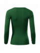 2Women`s t-shirt fit-t ls 169 bottle green Adler Malfini