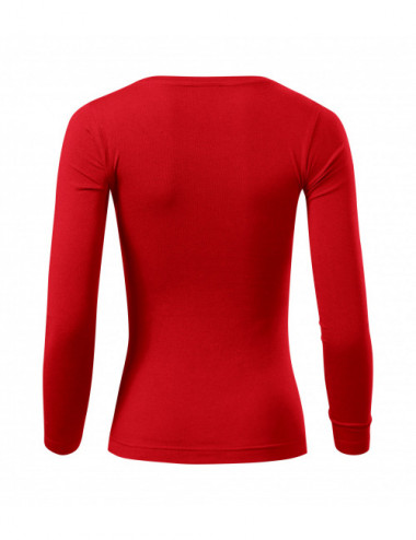 Koszulka damska fit-t ls 169 czerwony Adler Malfini