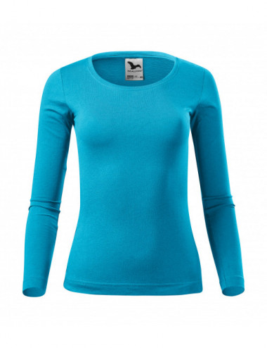 Women`s t-shirt fit-t ls 169 turquoise Adler Malfini