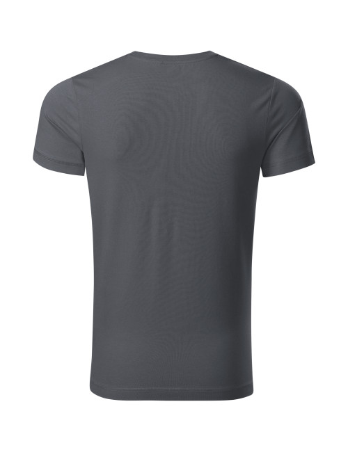 Adler MALFINIPREMIUM Herren T-Shirt Action 150 hellanthrazitfarbene Stickerei