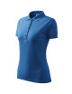 Damen-Poloshirt Pique Polo 210 Azure Adler Malfini