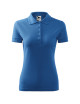 Damen-Poloshirt Pique Polo 210 Azure Adler Malfini