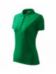 2Women`s polo shirt pique polo 210 grass green Adler Malfini