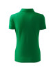 Adler MALFINI Koszulka polo damska Pique Polo 210 zieleń trawy haft