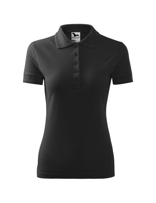 Adler MALFINI Women`s polo shirt Pique Polo 210 anthracite melange