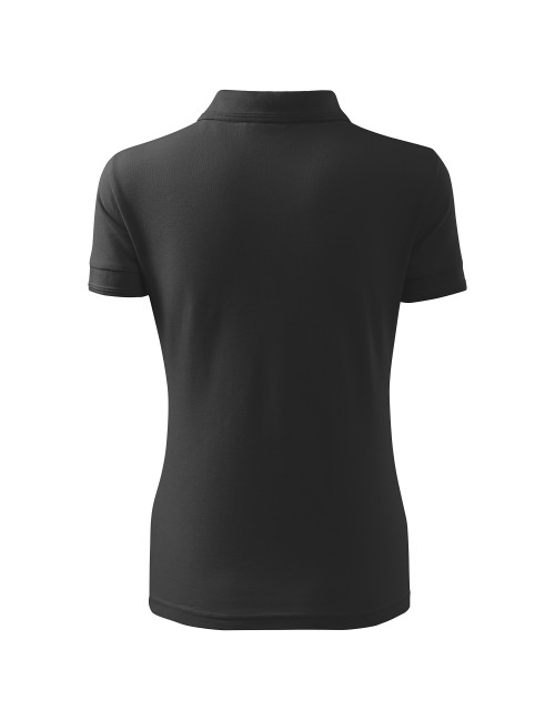 Adler MALFINI Damen Poloshirt Pique Polo 210 anthrazit melange