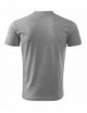 2Unisex t-shirt v-neck 102 dark gray melange Adler Malfini