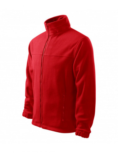 Klasyczny polar męski bluza polarowa 280g jacket 501 czerwony Rimeck