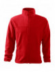 2Klassisches Herren-Fleece-Sweatshirt 280g Jacke 501 rot Rimeck
