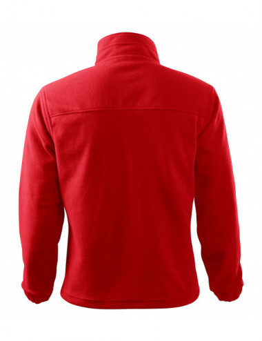 Klassisches Herren-Fleece-Sweatshirt 280g Jacke 501 rot Rimeck